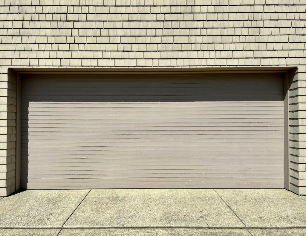 Garage door exterior