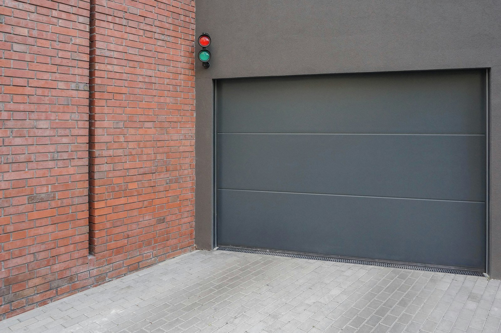 Residential garage door in Carmel Indiana