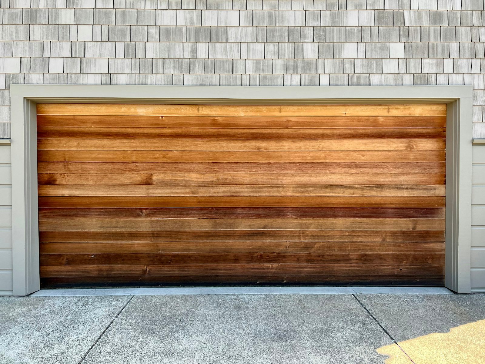 Residential garage door in Broad Ripple Indianapolis